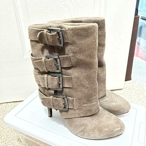 Marciano suede booties